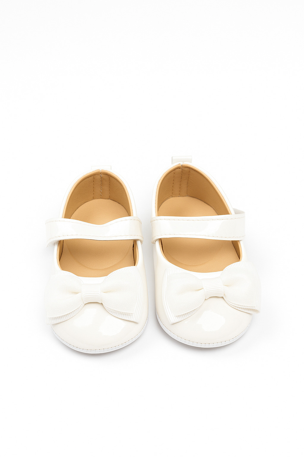 White Pretty Little Bow Prewalker