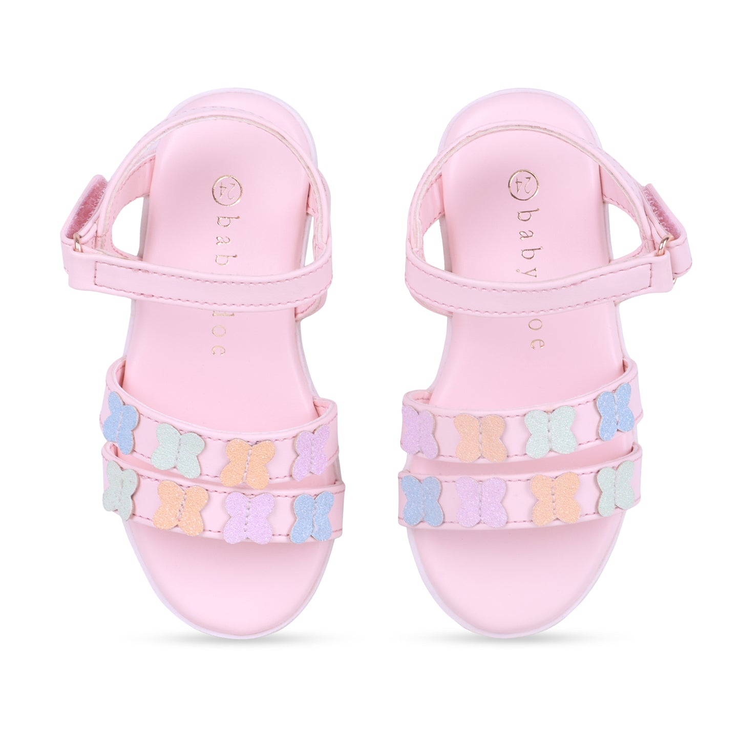 Pink Giselle Butterfly Sandals