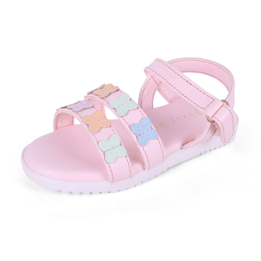 Pink Giselle Butterfly Sandals