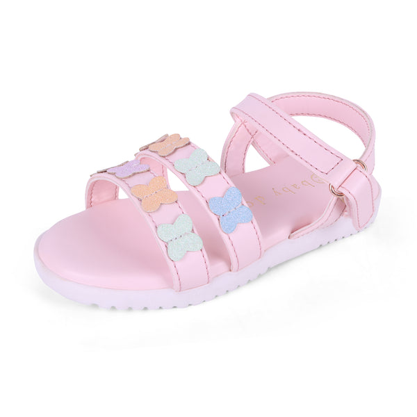 Pink Giselle Butterfly Sandals