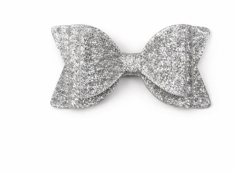 Gold/Silver Shimmer Hairclip - Pack of 2