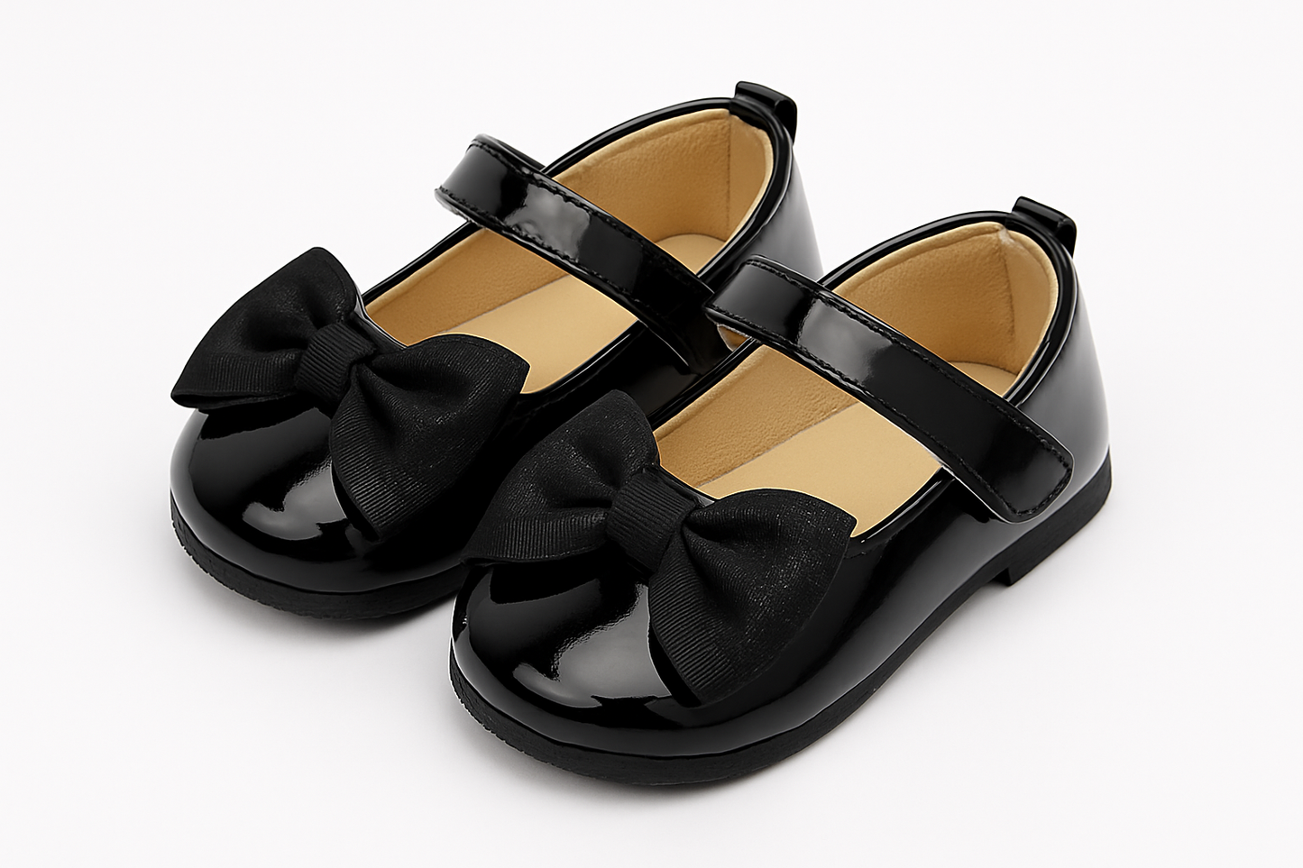 Black Pretty Little Bow Prewalker