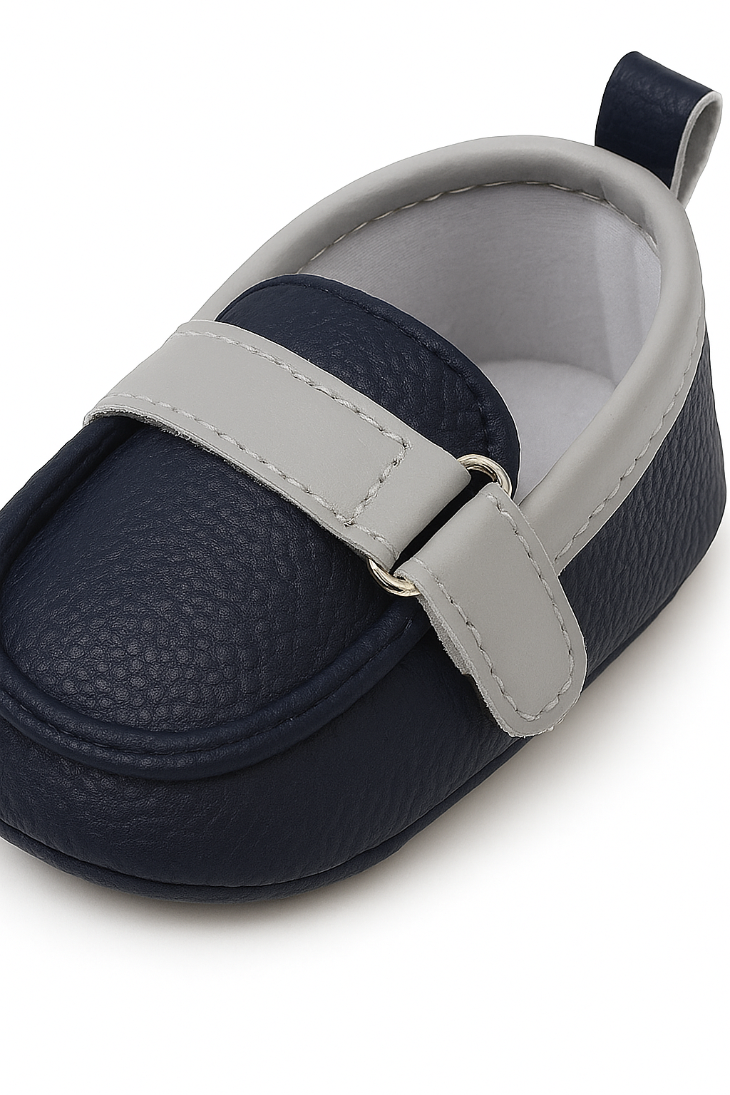 Peterpan Blue & Grey Loafer Prewalker