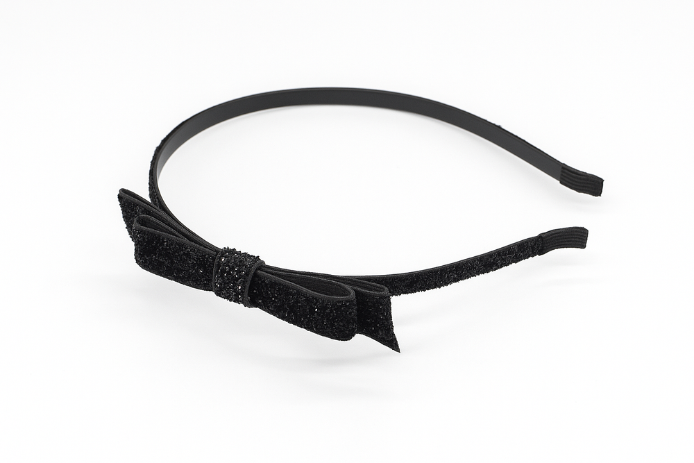 Black Glitter Hairband
