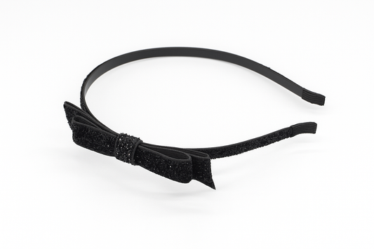 Black Glitter Hairband