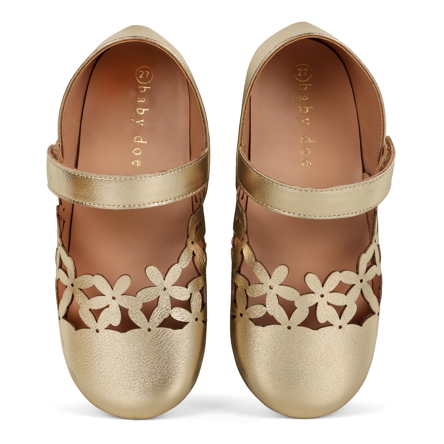 Gold Flower Power Ballerina