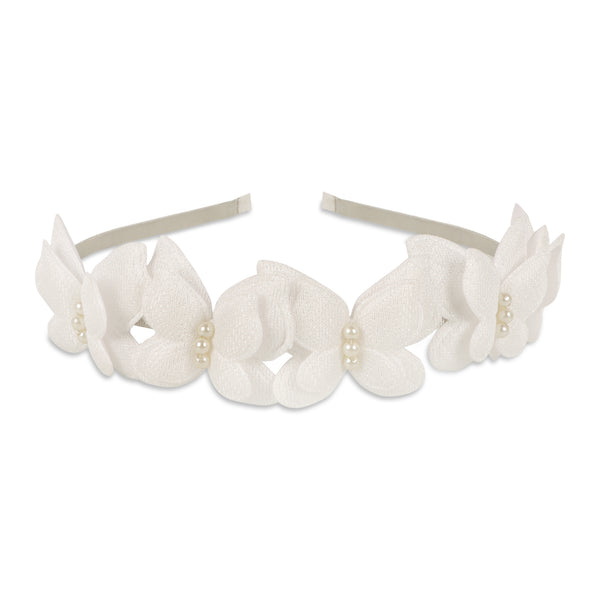 White butterfly Hairband