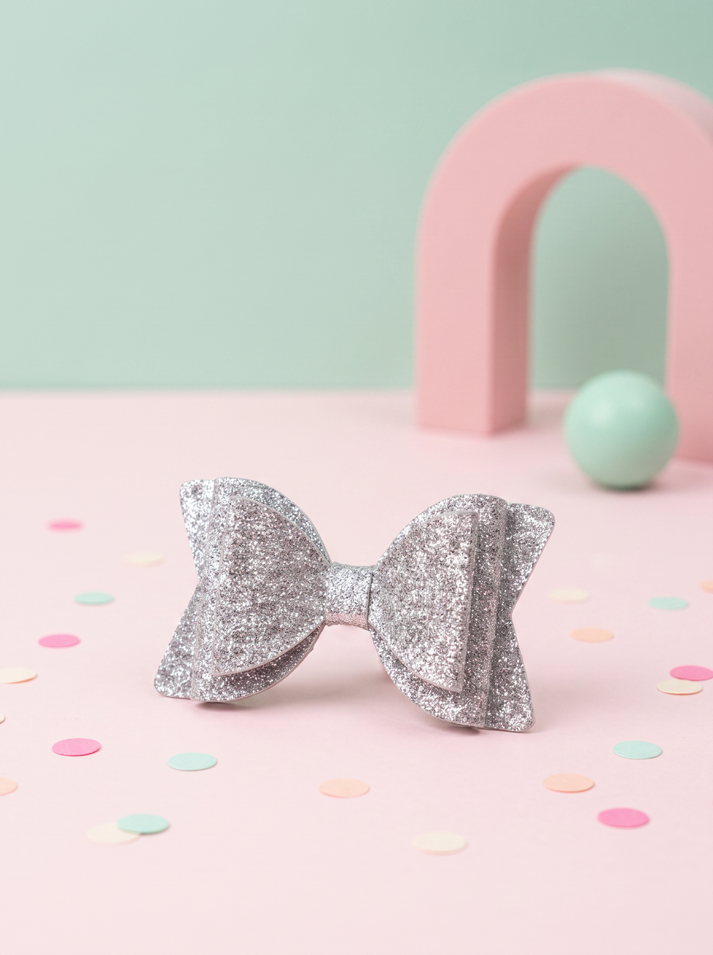 Babydoe Gold/Silver Shimmer Hairclip - Pack of 2 — pastel-studio