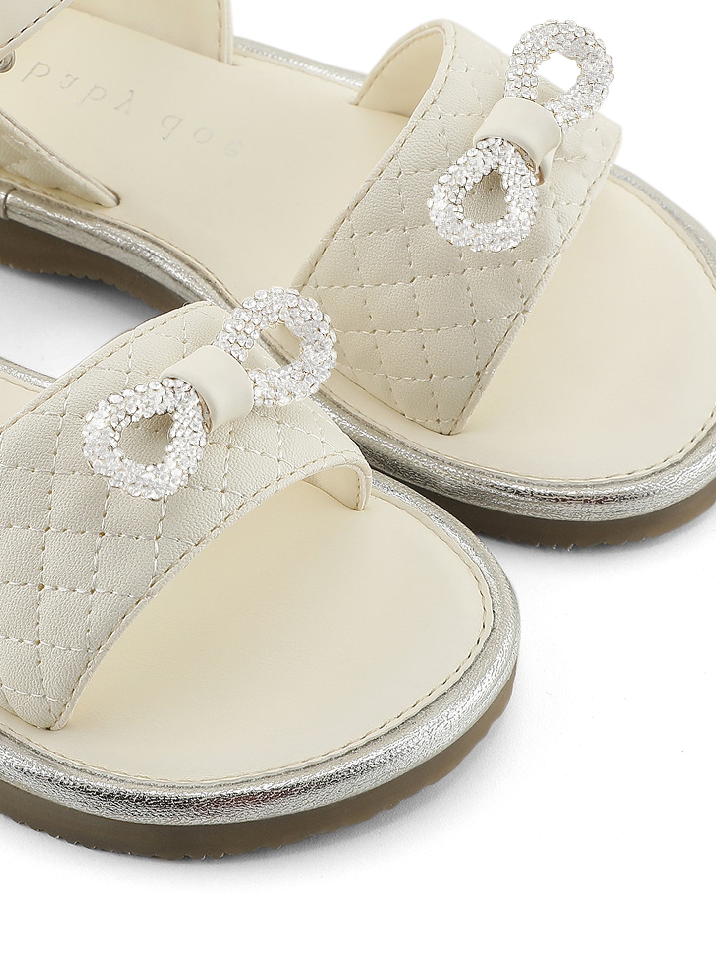 White Twinkle Sandal